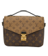 Pochette Metis, &pound;995, Handbags, Brown, Canvas, Front view